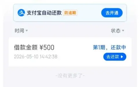 信用飞上传身份信息即可出 500 元额度，开通飞跃会员后顺利下款，长期逾期用户也可尝试申请