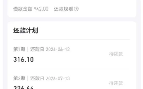 好分期购 199 元会员提额 500 元，首次申请未下款退费后额度留存，无逾期资质顺利获批 942 元