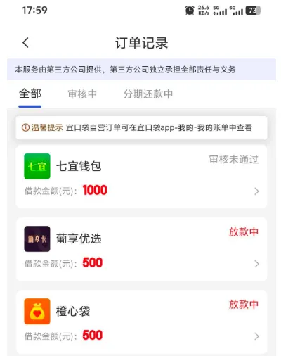 葡享卡长时间显示放款中，到底能不能成功下款