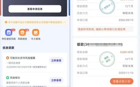 小赢卡贷加贷申请 10000 元调整为 8000 元，审核通过后顺利到账，分期还款规则清晰规范