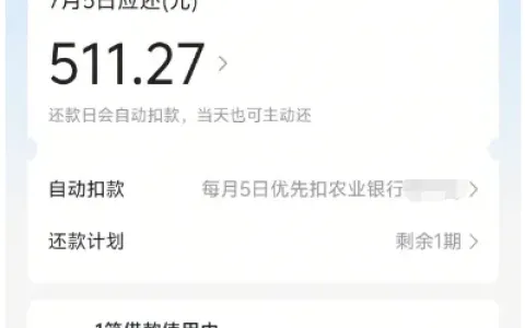 放心借成功下款 500 元，信用卡逾期三年征信呆账，长期信用不良也有小额获批机会