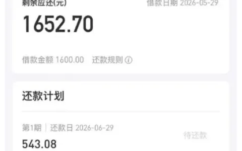 好分期长期申请被拒拟注销，今日突现放水，1600 元额度秒到账，征信查询多也能批