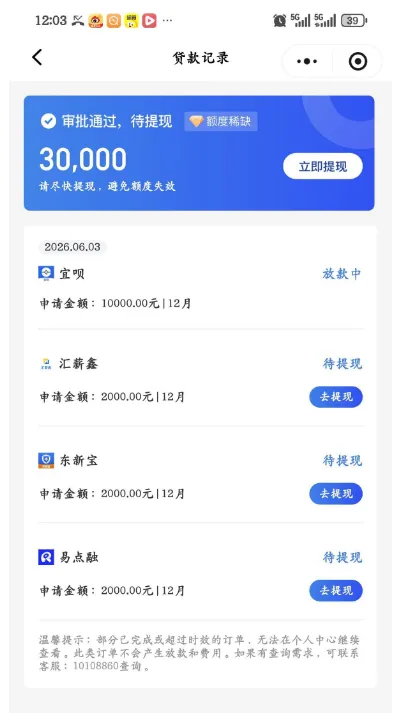 融 360 匹配多款产品显示待提现,页面预授信额度真的可以顺利到账吗 融 360 匹配多款产品显示待提现,页面预授信额度真的可以顺利到账吗