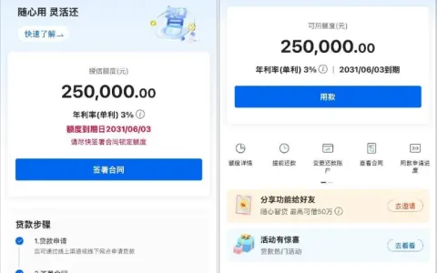 随心智贷线下网点申办拿下 25 万元授信额度，年化单利 3%，五险一金参保资质成为审批加分项的实测参考