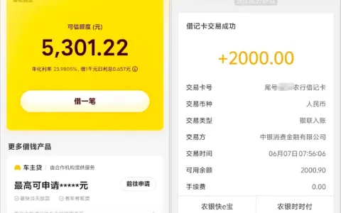 美团借钱 2000 元小额复借成功，放心借再入风控小黑屋，两款产品审批表现差异显著