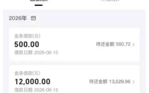京东金条终于出黑屋，单月 4 次查询仍下款 12500 元，一分钟极速到账实测分享