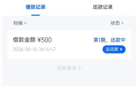 信用飞呆账资质成功下款 500 元，开通会员未扣费，唯品富邦消金出资实测分享