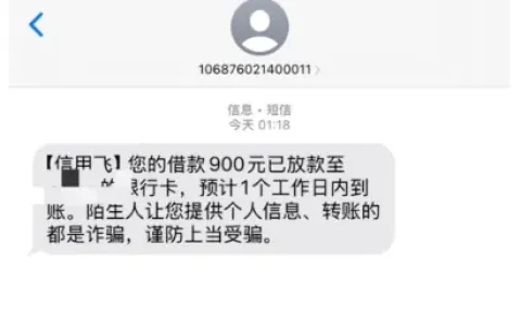 信用飞提交申请等待一整天，半夜成功放款 900 元，非工作时段到账体验实测