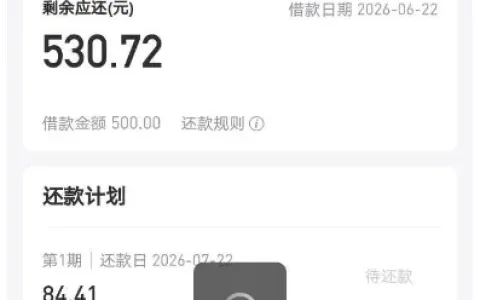 好分期多次申请放款失败，开通惠享卡后，500 元分 6 期顺利放款实测分享