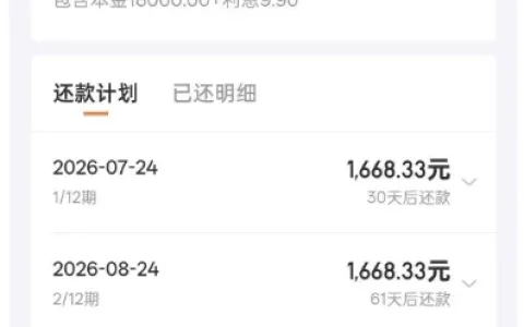 京东金条去年仅 1000 元额度，注销重开后征信偏花，18000 元借款两分钟顺利到账
