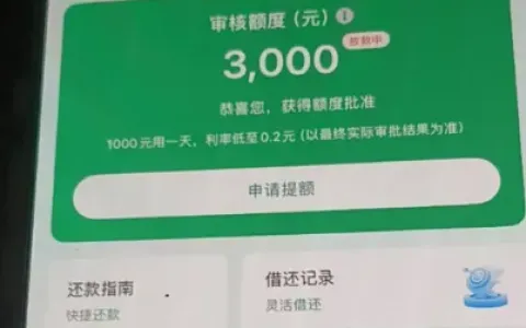 芸豆花 3000 元小额授信实测反馈：放款存在失败概率，征信对接与申请注意事项说明