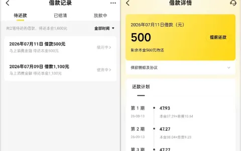 美团借钱第四次下款 500 元实测：其他平台有逾期记录，保持站内无逾期仍可复借成功