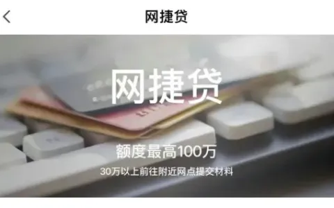 农行网捷贷白名单客群有哪些？最高 100 万额度，4 个实用方法提升申请通过率