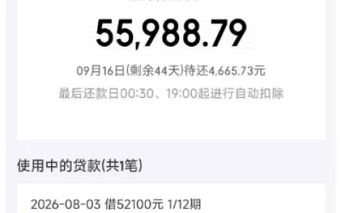 征信花没逾期能下京东金条大额吗？实测下款 52100 元，低息置换高息负债
