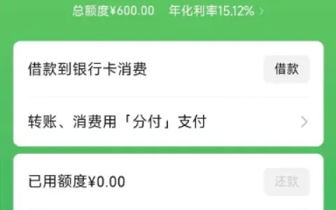 微信分付出现正常入口就能开通吗？人脸识别秒过获批 600 元额度，刚开通就能正常使用