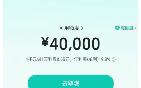 放心借多次申请均被拒，今日获批 2000 元借款后，总额度暴涨至 42000 元含临时额度实测