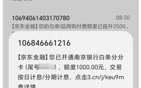 京东分分卡多次申请屡被拒，新增付费专属额度后秒过开通，申请门槛与技巧实测