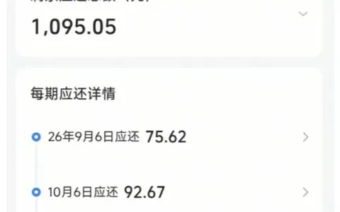 抖音放心借 1000 元借款顺利到账，总息费约 95 元，小额应急周转申请实测参考