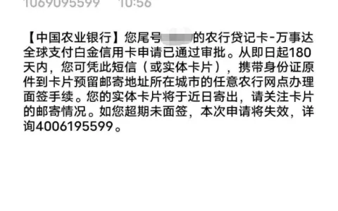 征信查询偏花仍顺利过审，农行万事达全球支付白金信用卡线上获批，面签流程与注意事项整理