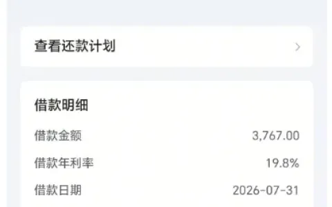 放心借 3767 元借款顺畅到账，深圳中融小贷出资，3 期短分期更利于额度提升