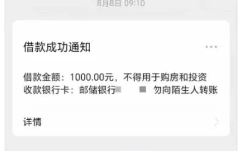 多数信贷平台申请未通过，微粒贷 1000 元借款稳定循环，仅剩单渠道维持日常周转