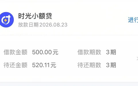 时光分期预估 4000 额度未支用，次日调整为 500 元，提交申请 30 秒极速放款实测参考