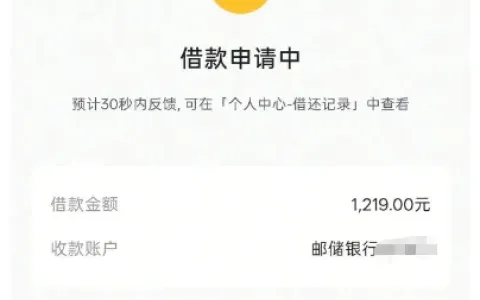 抖音入口放心借时隔多月恢复放款，1219 元借款顺利到账，7000 元总额度实测参考