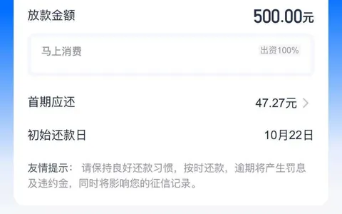 安逸花4000额度日常申请秒拒，还款日选500元小额借款秒速到账
