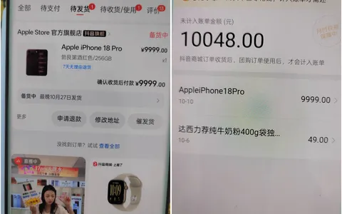 买苹果手机抖音月付危险吗？9999元订单试了一个月才下来，这笔账我劝你别这么算